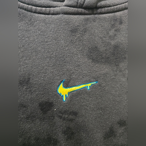 Nike Peace Love Basketball GRATEFUL DEAD Kids Black Hoodie - Picture 10 of 15